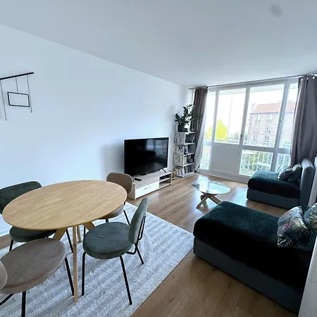 Appartement L'Ecrin De La Mairie à Bois-Colombes Extérieur photo